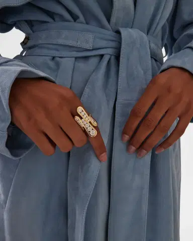 Melissa Kaye 18K Diamond Daphne Joy Ring, Large | Thumbnail 1 Melissa Kaye 18K Diamond Daphne Joy Ring, Large | Thumbnail 1