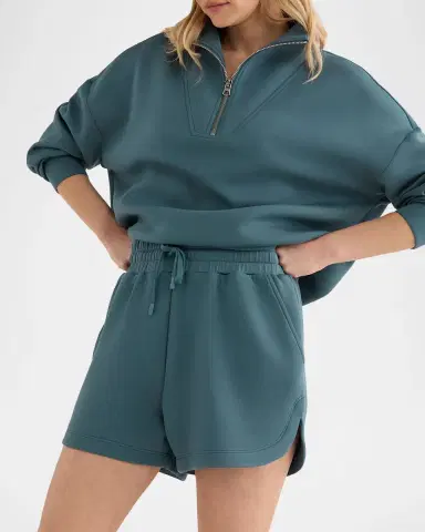 Varley Coulter High-Rise Drawstring Shorts | Thumbnail 6 Varley Coulter High-Rise Drawstring Shorts | Thumbnail 6