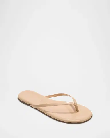 TKEES Lily Glossy Leather Flat Thong Sandals | Thumbnail 2 TKEES Lily Glossy Leather Flat Thong Sandals | Thumbnail 2