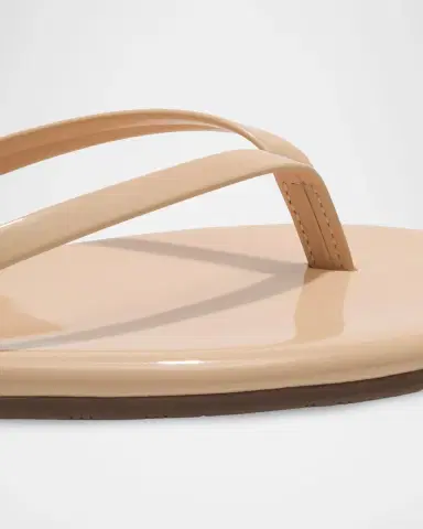 TKEES Lily Glossy Leather Flat Thong Sandals | Thumbnail 3 TKEES Lily Glossy Leather Flat Thong Sandals | Thumbnail 3