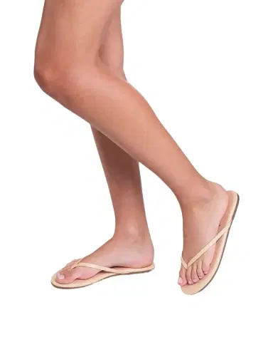 TKEES Lily Glossy Leather Flat Thong Sandals | Thumbnail 1 TKEES Lily Glossy Leather Flat Thong Sandals | Thumbnail 1
