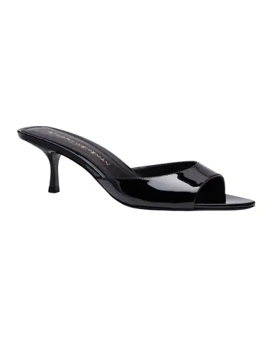 Stuart Weitzman 50mm Lexington Patent Leather Mules | Thumbnail 1 Stuart Weitzman 50mm Lexington Patent Leather Mules | Thumbnail 1