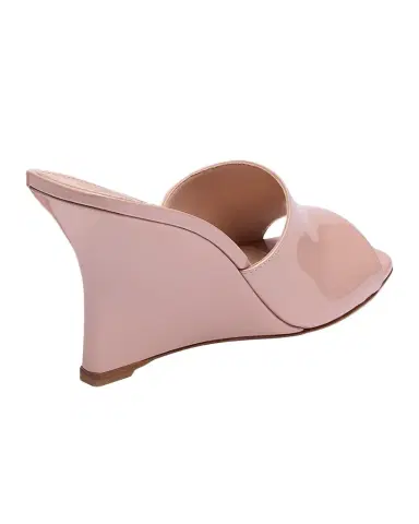 Stuart Weitzman Vinnie 85mm Patent Leather Wedge Mule Sandals | Thumbnail 1 Stuart Weitzman Vinnie 85mm Patent Leather Wedge Mule Sandals | Thumbnail 1