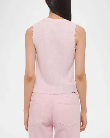 Helmut Lang Raw Edge Tank Top | Thumbnail 2 Helmut Lang Raw Edge Tank Top | Thumbnail 2