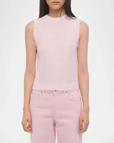 Helmut Lang Raw Edge Tank Top | Thumbnail 3 Helmut Lang Raw Edge Tank Top | Thumbnail 3