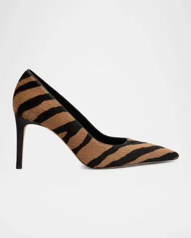 Stuart Weitzman 85mm Stuart Power Zebra Calf Hair Pumps | Thumbnail 3 Stuart Weitzman 85mm Stuart Power Zebra Calf Hair Pumps | Thumbnail 3