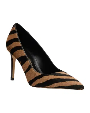 Stuart Weitzman 85mm Stuart Power Zebra Calf Hair Pumps | Thumbnail 1 Stuart Weitzman 85mm Stuart Power Zebra Calf Hair Pumps | Thumbnail 1