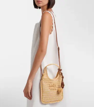 Miu Miu Ivy crochet raffia-effect top-handle bag | Thumbnail 5 Miu Miu Ivy crochet raffia-effect top-handle bag | Thumbnail 5