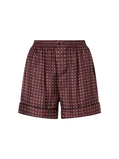 Saint Laurent Printed Silk-twill Shorts | Thumbnail 1 Saint Laurent Printed Silk-twill Shorts | Thumbnail 1