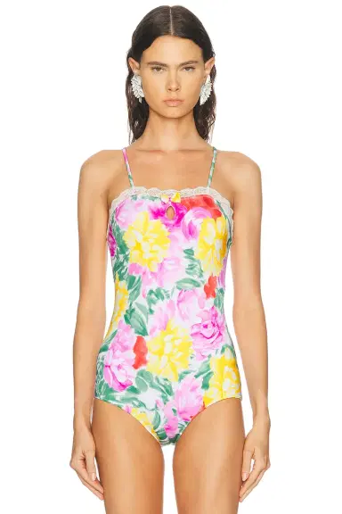 Chloé Floral Bodysuit Top | Thumbnail 2 Chloé Floral Bodysuit Top | Thumbnail 2
