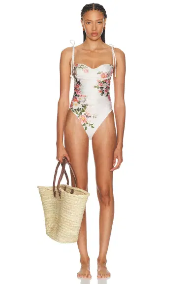 Agua by Agua Bendita Rabano One Piece Swimsuit | Thumbnail 1 Agua by Agua Bendita Rabano One Piece Swimsuit | Thumbnail 1