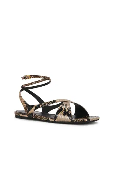 Khaite Liria Ankle Strap Flat Sandal | Thumbnail 2 Khaite Liria Ankle Strap Flat Sandal | Thumbnail 2