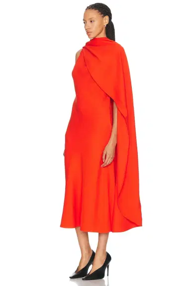 Balenciaga Draped Long Dress | Thumbnail 3 Balenciaga Draped Long Dress | Thumbnail 3