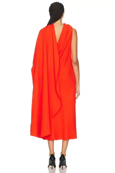 Balenciaga Draped Long Dress | Thumbnail 4 Balenciaga Draped Long Dress | Thumbnail 4