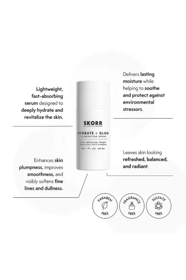 SKORR Skin Hydrate + Glow Illuminating Serum | Thumbnail 4 SKORR Skin Hydrate + Glow Illuminating Serum | Thumbnail 4