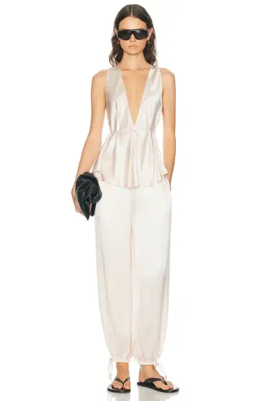 EAVES Dara Silk Pant | Thumbnail 5 EAVES Dara Silk Pant | Thumbnail 5