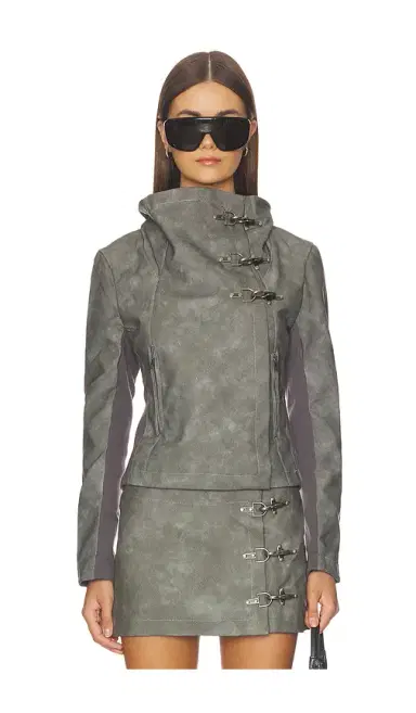 Jaded London Funnel Neck Jacket | Thumbnail 1 Jaded London Funnel Neck Jacket | Thumbnail 1