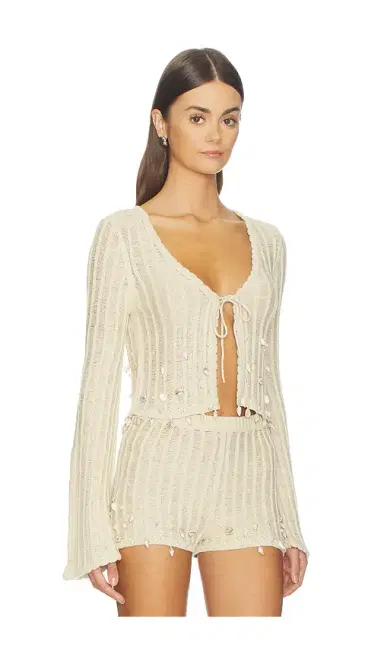 Tularosa Nori Shell Embellished Cardigan | Thumbnail 2 Tularosa Nori Shell Embellished Cardigan | Thumbnail 2
