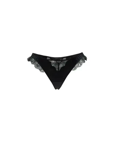 Kiki de Montparnasse Sensuel Lace-Trim Silk Thong | Thumbnail 1 Kiki de Montparnasse Sensuel Lace-Trim Silk Thong | Thumbnail 1