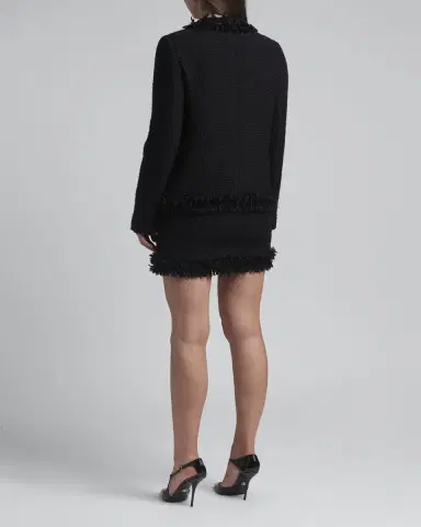 Dolce & Gabbana Paillette Fringe Boucle Jacket | Thumbnail 2 Dolce & Gabbana Paillette Fringe Boucle Jacket | Thumbnail 2