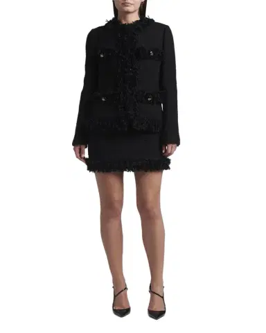 Dolce & Gabbana Paillette Fringe Boucle Jacket | Thumbnail 1 Dolce & Gabbana Paillette Fringe Boucle Jacket | Thumbnail 1