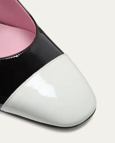 CAREL Papaya Bicolor Patent Slingback Pumps | Thumbnail 5 CAREL Papaya Bicolor Patent Slingback Pumps | Thumbnail 5