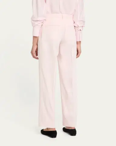 Toteme Slant-Pocket Pleated Straight-Leg Cotton Trousers | Thumbnail 7 Toteme Slant-Pocket Pleated Straight-Leg Cotton Trousers | Thumbnail 7