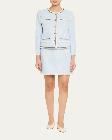 Kobi Halperin Rigby Fringe-Hem Tweed Mini Skirt | Thumbnail 2 Kobi Halperin Rigby Fringe-Hem Tweed Mini Skirt | Thumbnail 2