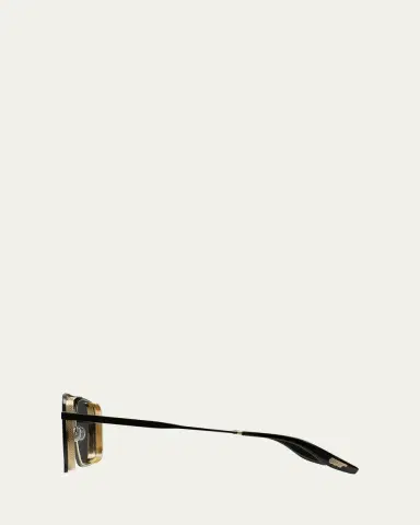 Barton Perreira Men's Scaramanga 007 Titanium Aviator Sunglasses | Thumbnail 3 Barton Perreira Men's Scaramanga 007 Titanium Aviator Sunglasses | Thumbnail 3