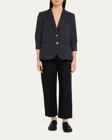 TWP Boyfriend Single-Breasted Stretch Wool Blazer | Thumbnail 2 TWP Boyfriend Single-Breasted Stretch Wool Blazer | Thumbnail 2