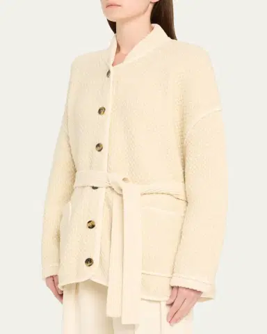 Altuzarra Gus Textured Knit Jacket | Thumbnail 4 Altuzarra Gus Textured Knit Jacket | Thumbnail 4