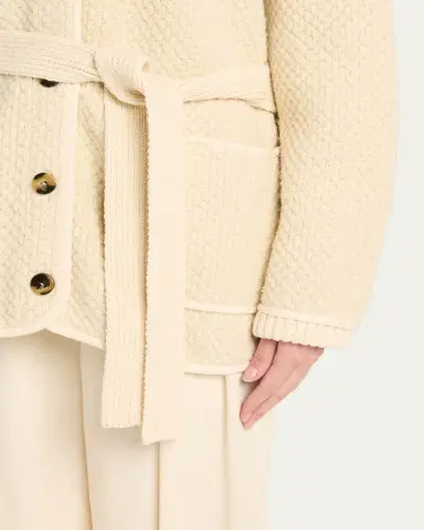 Altuzarra Gus Textured Knit Jacket | Thumbnail 5 Altuzarra Gus Textured Knit Jacket | Thumbnail 5