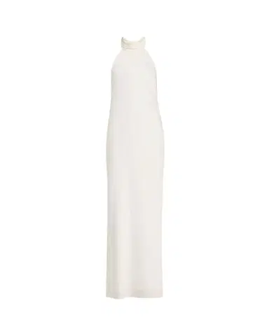 Ramy Brook Tatiana Low-Cut Halter Column Gown | Thumbnail 1 Ramy Brook Tatiana Low-Cut Halter Column Gown | Thumbnail 1