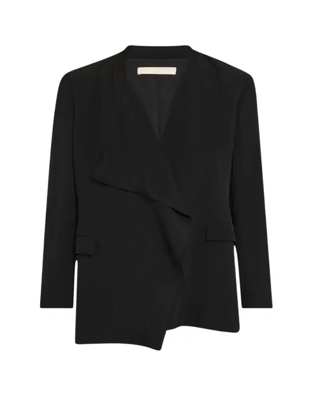 Elea Draped Front Jacket Elea Draped Front Jacket