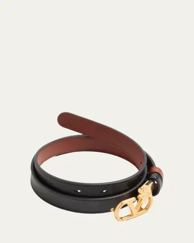 Valentino Garavani Reversible VLogo Signature Leather Belt | Thumbnail 4 Valentino Garavani Reversible VLogo Signature Leather Belt | Thumbnail 4