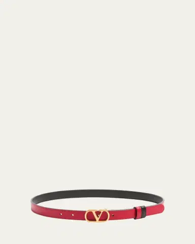 Valentino Garavani Reversible VLogo Signature Leather Belt | Thumbnail 7 Valentino Garavani Reversible VLogo Signature Leather Belt | Thumbnail 7