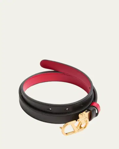 Valentino Garavani Reversible VLogo Signature Leather Belt | Thumbnail 8 Valentino Garavani Reversible VLogo Signature Leather Belt | Thumbnail 8