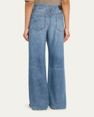 Brunello Cucinelli Super Light Relaxed-Leg Jeans | Thumbnail 3 Brunello Cucinelli Super Light Relaxed-Leg Jeans | Thumbnail 3