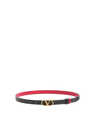 Valentino Garavani VLogo Signature Reversible Calfskin Belt, 30mm | Thumbnail 1 Valentino Garavani VLogo Signature Reversible Calfskin Belt, 30mm | Thumbnail 1