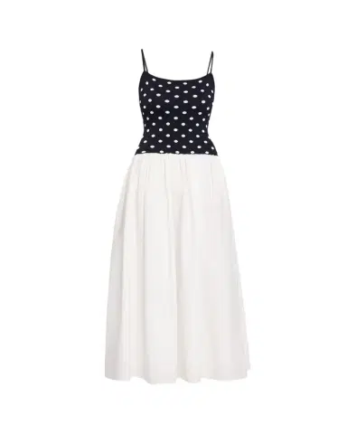 Toccin Orielle Drop-Waist Midi Dress | Thumbnail 1 Toccin Orielle Drop-Waist Midi Dress | Thumbnail 1