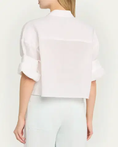 TWP Next Ex Cropped Shirt | Thumbnail 3 TWP Next Ex Cropped Shirt | Thumbnail 3