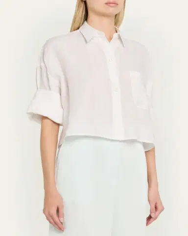 TWP Next Ex Cropped Shirt | Thumbnail 4 TWP Next Ex Cropped Shirt | Thumbnail 4
