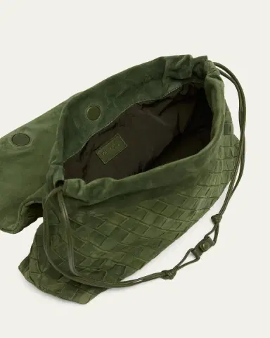 Bottega Veneta Giorno Suede Drawstring Shoulder Bag | Thumbnail 4 Bottega Veneta Giorno Suede Drawstring Shoulder Bag | Thumbnail 4
