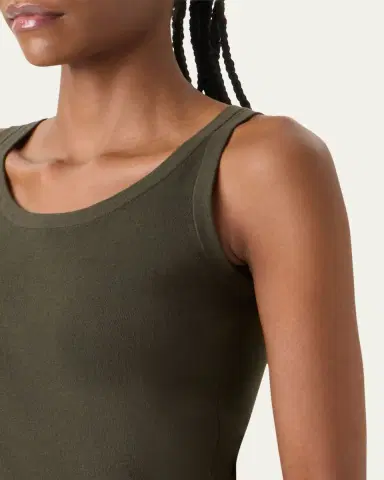 Akris punto Cotton Rib Scoop-Neck Tank Top | Thumbnail 5 Akris punto Cotton Rib Scoop-Neck Tank Top | Thumbnail 5