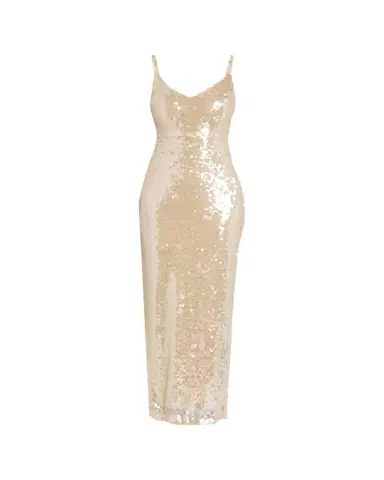 L'Agence Karma Sequined Maxi Dress | Thumbnail 1 L'Agence Karma Sequined Maxi Dress | Thumbnail 1