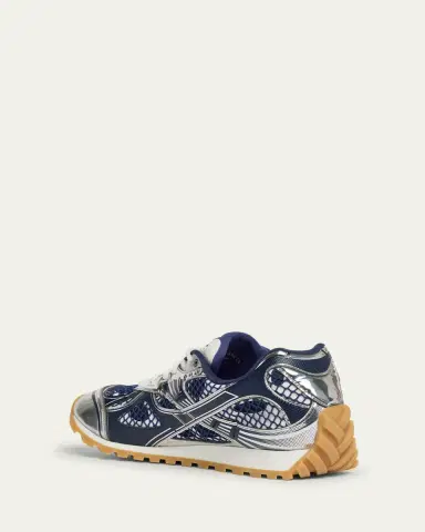 Bottega Veneta Men's Orbit Technical Fishnet Sneakers | Thumbnail 8 Bottega Veneta Men's Orbit Technical Fishnet Sneakers | Thumbnail 8