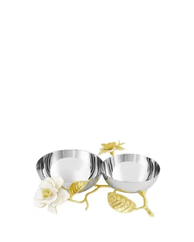 Michael Aram Gardenia Double Dish | Thumbnail 1 Michael Aram Gardenia Double Dish | Thumbnail 1