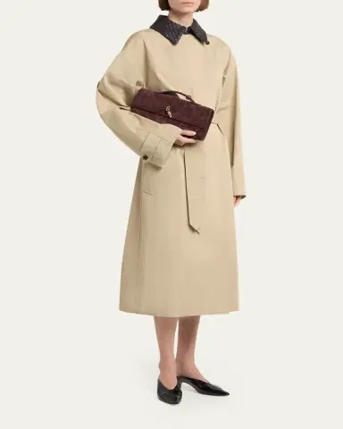 Bottega Veneta Andiamo Leather Clutch Bag | Thumbnail 9 Bottega Veneta Andiamo Leather Clutch Bag | Thumbnail 9