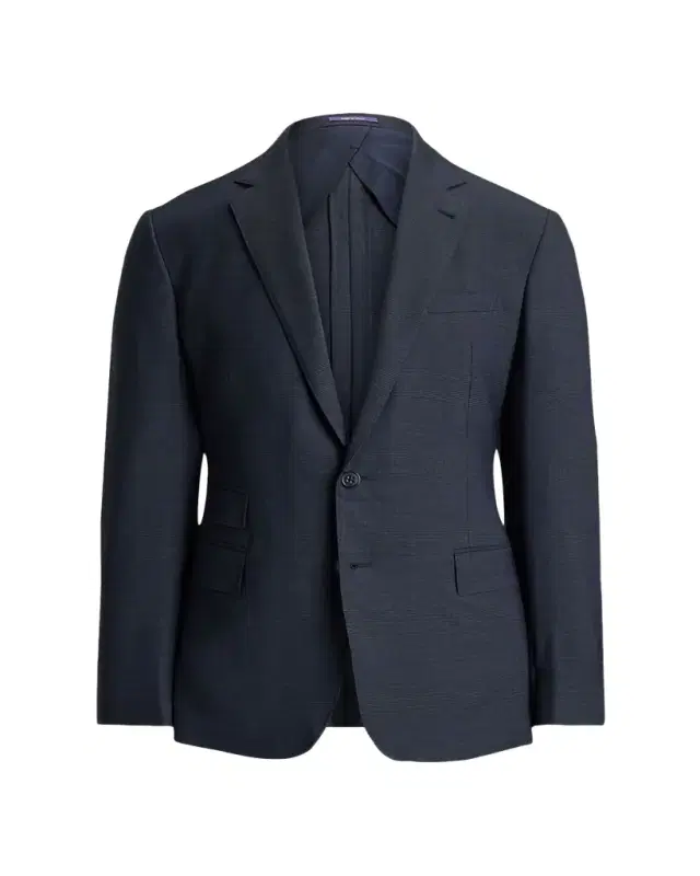 Men's Wool Glen Plaid Two-Piece Suit Men's Wool Glen Plaid Two-Piece Suit