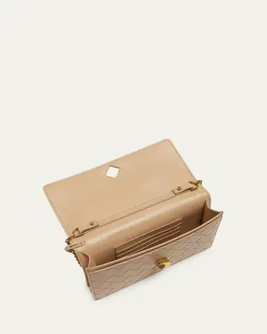 Bottega Veneta Andiamo Leather Chain Pouch Bag | Thumbnail 4 Bottega Veneta Andiamo Leather Chain Pouch Bag | Thumbnail 4